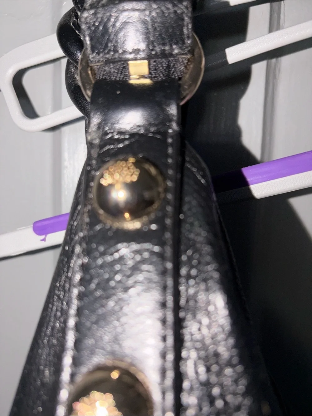 Mulberry Daria Hobo Large Black Leather Hobo with Gold Medallion So Lovely